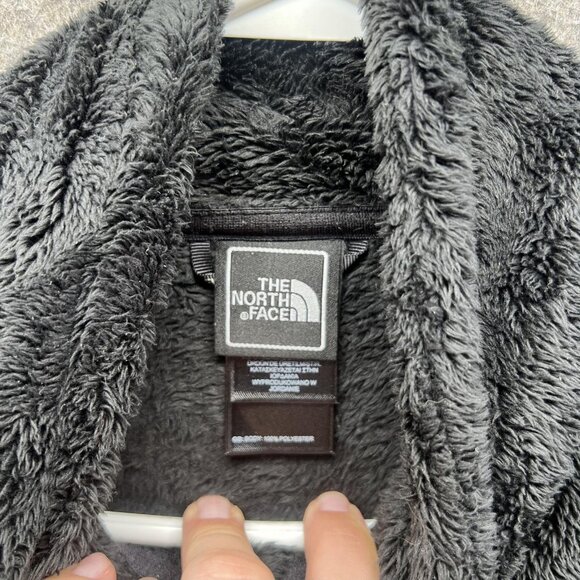 The North Face Fleece Jacket Womens Medium Black Osito 2 Soft Full Zip - Picture 8 of 12